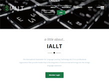 Tablet Screenshot of iallt.org
